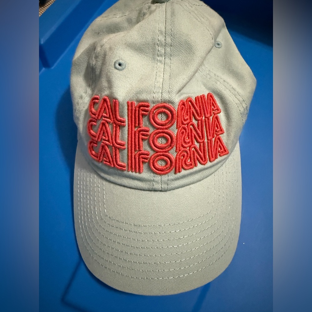 American Needle Red and Blue Cap